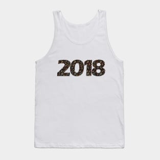 2018 Filled with Guitars on Black for the New Year! Tank Top